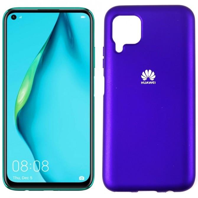 Чехол Soft Case для Huawei P40 Lite Фиолетовый FULL
