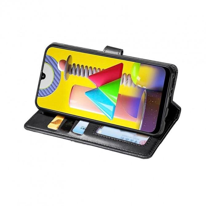 Чехол-книжка GETMAN Gallant for Oppo A96 Black-1