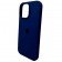 Силиконовый чехол для iPhone 16 Pro Max Navy Blue FULL