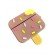 Чехол Silicone Case For Airpods Pro Brown Ice Cream