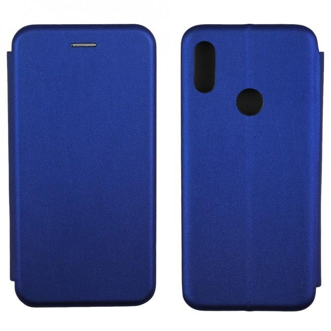 Чехол книжка U-Like Best для Xiaomi Redmi Note 7 Blue