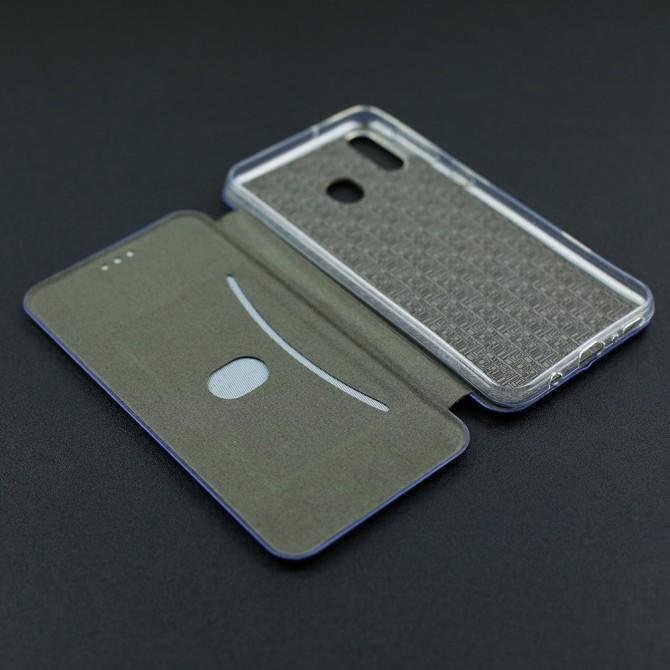 Чехол книжка U-Like Best для Samsung A405 Galaxy A40 2019 Blue-3