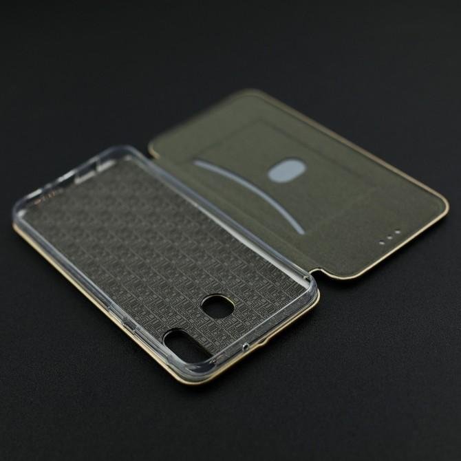 Чехол книжка U-Like Best для Samsung A405 Galaxy A40 2019 Gold-4