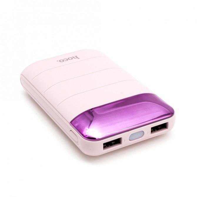 Повербанк Hoco B29 (10000mAh) Рожевий-1