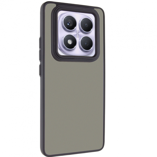 Чeхол TPU+PC Lyon Frosted series Xiaomi Redmi Note 14 Pro 4G Black-1