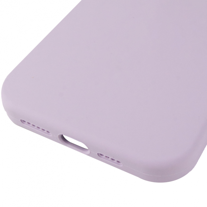 Силіконовий чохол для iPhone 15 Pro Max Lilac FULL (NO LOGO)-4