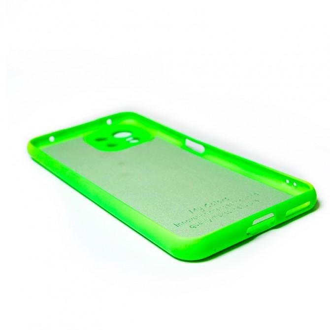 Чехол Original Soft Case Xiaomi Mi 11 Lite Салатовый FULL-2