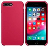 Оригинальный силиконовый чехол для iPhone 7/8 Plus Вишневый FULL (без лого) Оригинальный силиконовый чехол для iPhone 7/8 Plus Вишневый FULL (без лого)