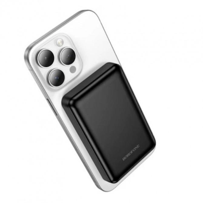 Повербанк Borofone BJ82 Dawn with MagSafe (5000mAh) Black-1