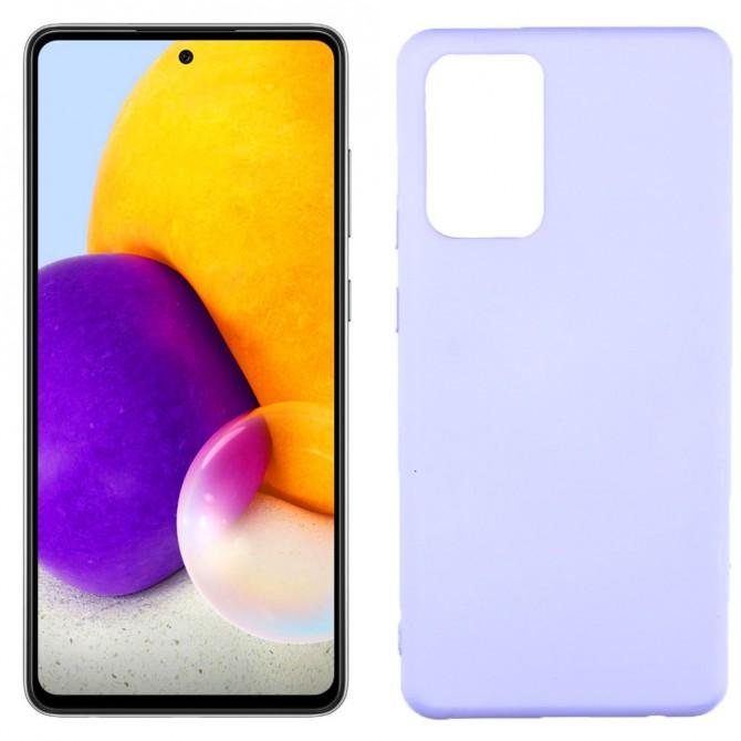 Чохол Soft Case для Samsung A725 Galaxy A72 Бузковий FULL