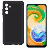Чохол Original Soft Case Samsung A047 Galaxy A04s Чорний FULL Чохол Original Soft Case Samsung A047 Galaxy A04s Чорний FULL