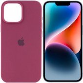 Оригінальний силіконовий чохол для iPhone 14 Plus Plum FULL Оригінальний силіконовий чохол для iPhone 14 Plus Plum FULL