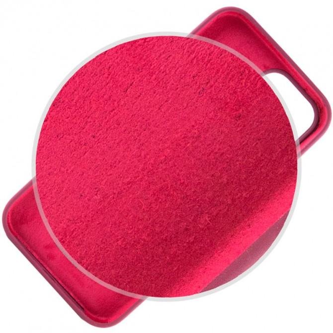 Оригинальный силиконовый чехол для iPhone 14 Plus Plum FULL-3