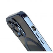 Силіконовий чохол SHINING with MagSafe для iPhone 15 Pro Max Синій Силіконовий чохол SHINING with MagSafe для iPhone 15 Pro Max Синій