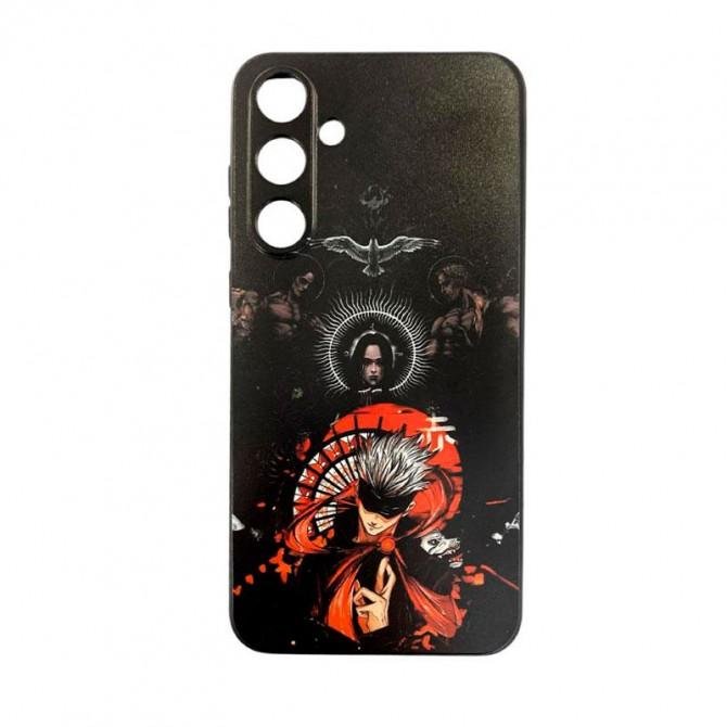 Силиконовая накладка OPrint black для Samsung Galaxy A25 Anime 1