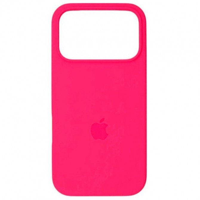 Силиконовый чехол для iPhone 17 Pro Max Barbie Pink FULL