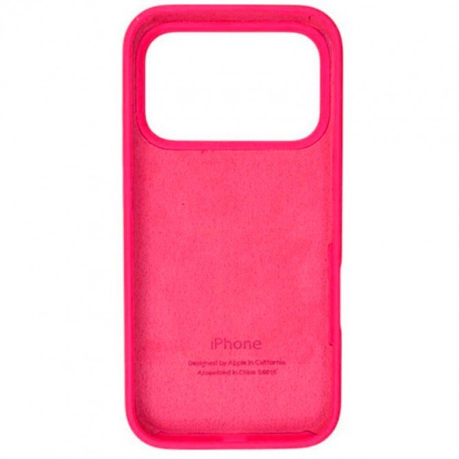 Силиконовый чехол для iPhone 17 Pro Max Barbie Pink FULL-1