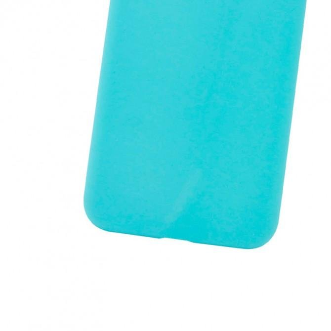 Оригинальный силиконовый чехол для iPhone Xs Max Бирюзовый-3