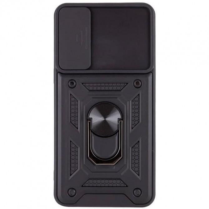 Чохол HONOR Hard Defence Series Samsung A032 Galaxy A03 Core Black (with Camshield and magnet)-2