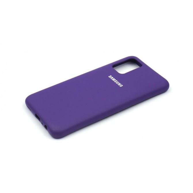 Чохол накладка Original Soft Case Samsung A025 Galaxy A02s Фіолетовий FULL-1