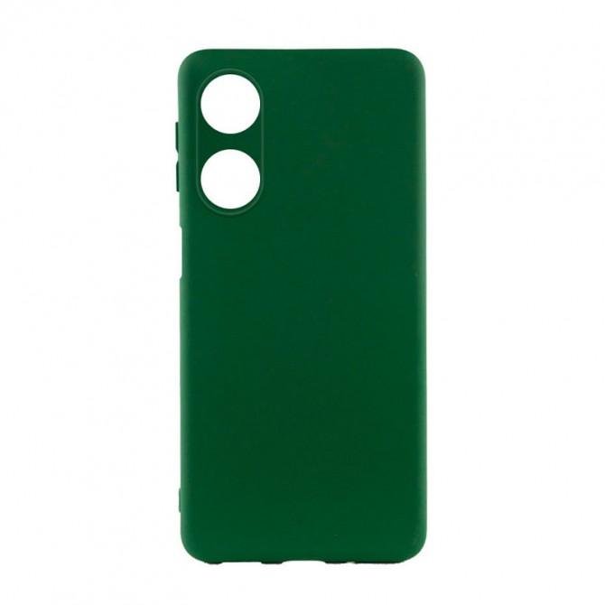 Чехол Original Soft Case Oppo A38/ A18 Темно Зеленый FULL