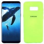 Чохол Soft Case для Samsung G955 Galaxy S8 Plus Салатовий FULL