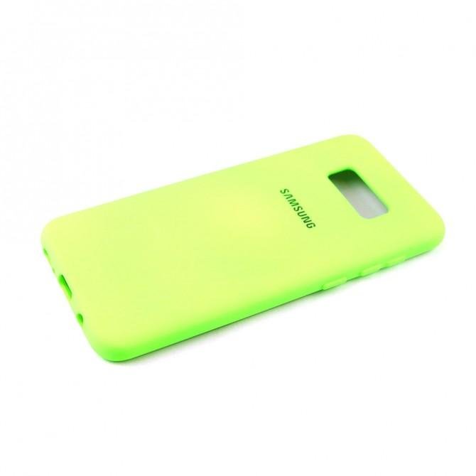 Чехол Soft Case для Samsung G955 Galaxy S8 Plus Салатовый FULL-4