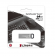 Флэш-накопитель Kingston USB 64GB DT Kyson USB 3.2 Silver/Black