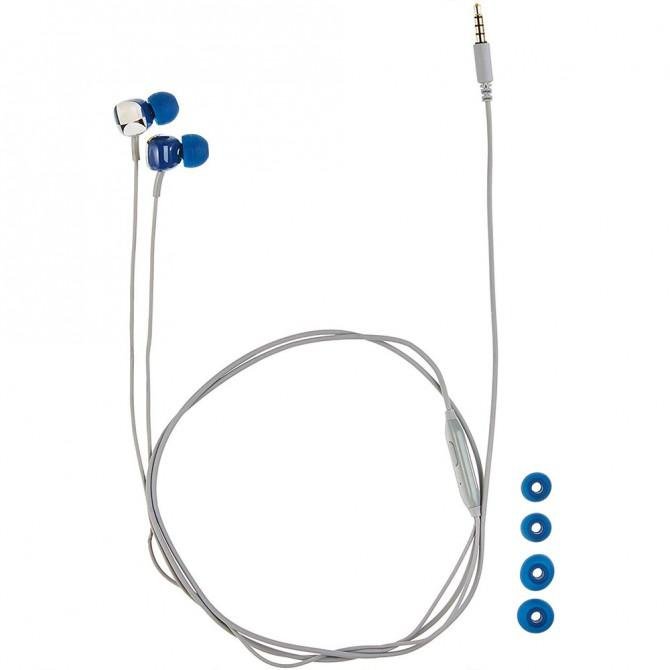 Наушники Havit HV-E58P Blue/Grey