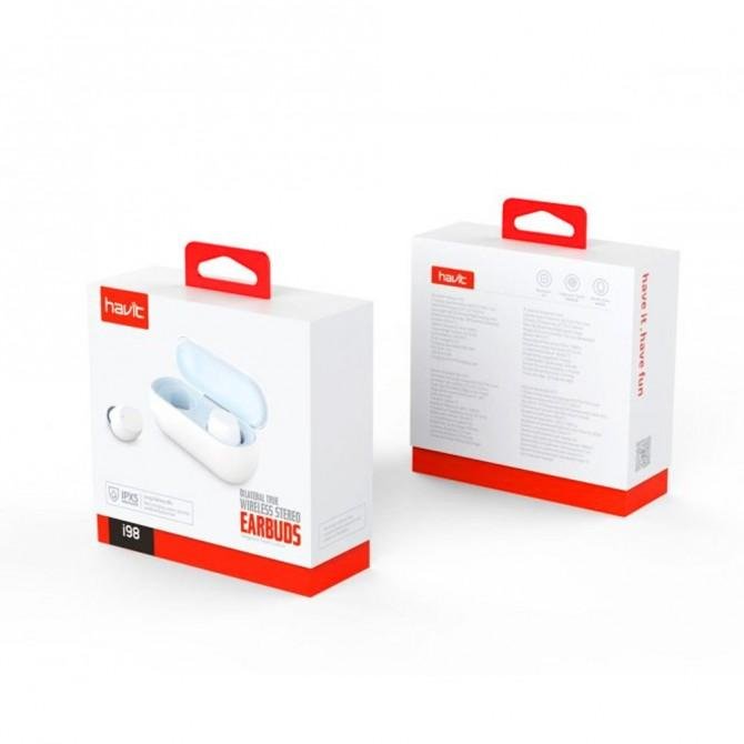 Беспроводные наушники HAVIT HV-I98 Белый-1