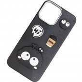 Чехол TPU Leather Toys для Apple iPhone 16 (6.1 Чехол TPU Leather Toys для Apple iPhone 16 (6.1