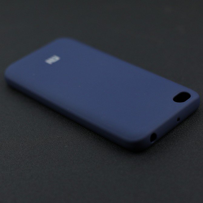 Чехол Soft Case для Xiaomi Redmi Go Синий FULL-2