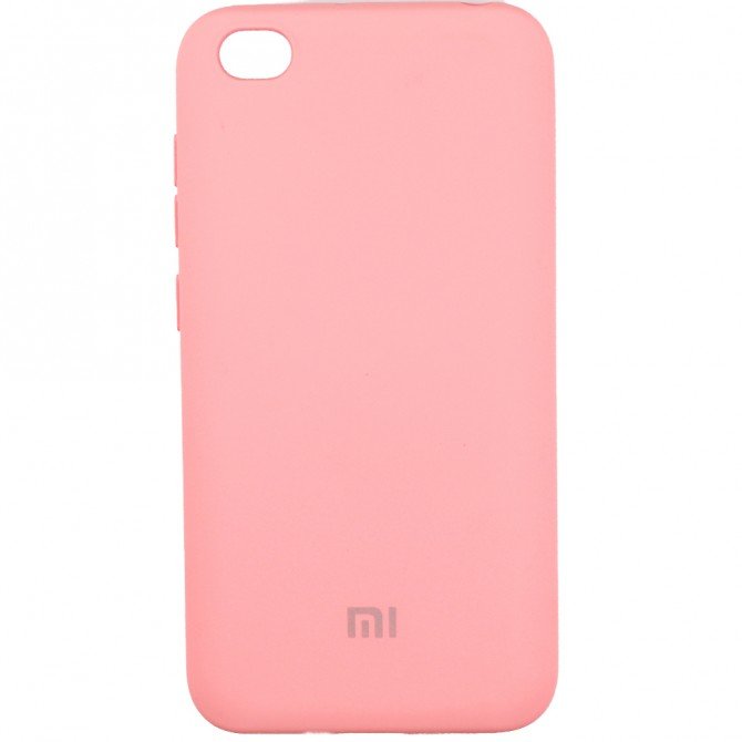 Чохол Soft Case для Xiaomi Redmi Go Рожевий FULL-1