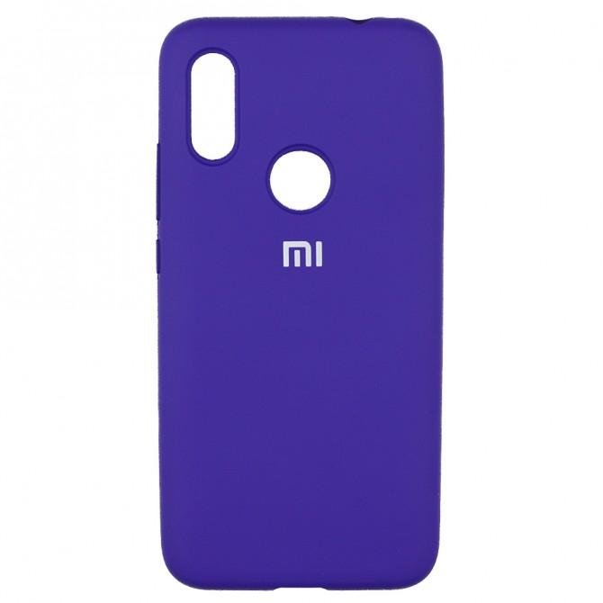 Чехол Soft Case для Xiaomi Redmi 7 Фиолетовый-1