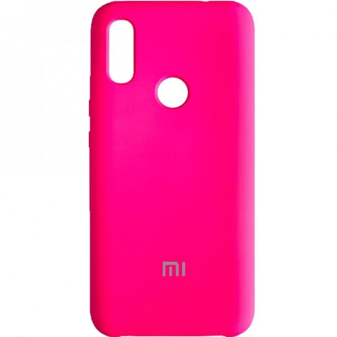 Чехол Soft Case для Xiaomi Redmi 7 Ярко розовый-1