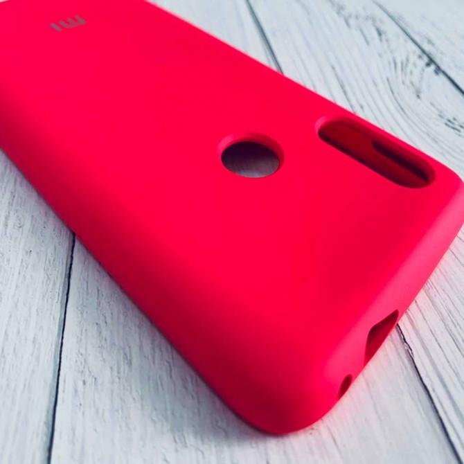 Чехол Soft Case для Xiaomi Redmi 7 Ярко розовый-3