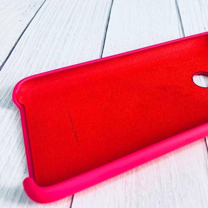 Чехол Soft Case для Xiaomi Redmi 7 Ярко розовый-4