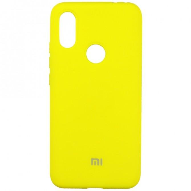 Чехол Soft Case для Xiaomi Redmi 7 Желтый-1