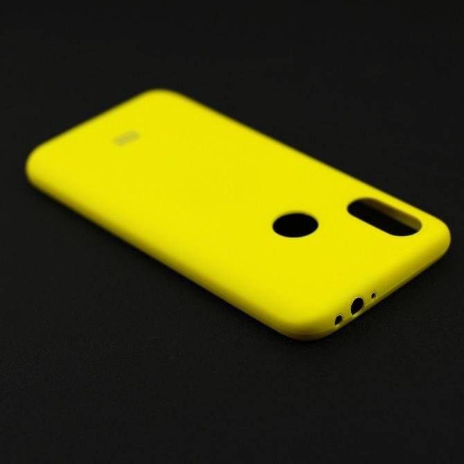 Чехол Soft Case для Xiaomi Redmi 7 Желтый-2