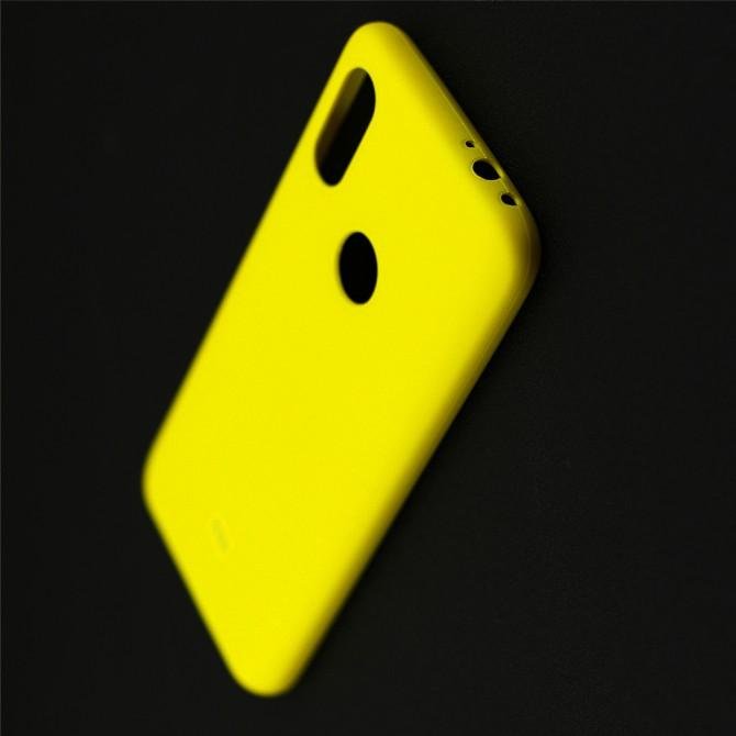 Чехол Soft Case для Xiaomi Redmi 7 Желтый-3
