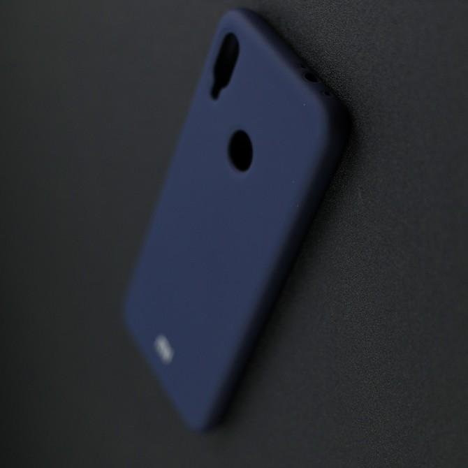 Чохол Soft Case для Xiaomi Redmi Note 7 Синiй-3