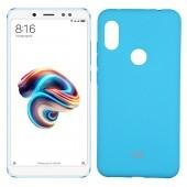 Чехол Soft Case для Xiaomi Redmi Note 5 Pro Ярко Синий FULL