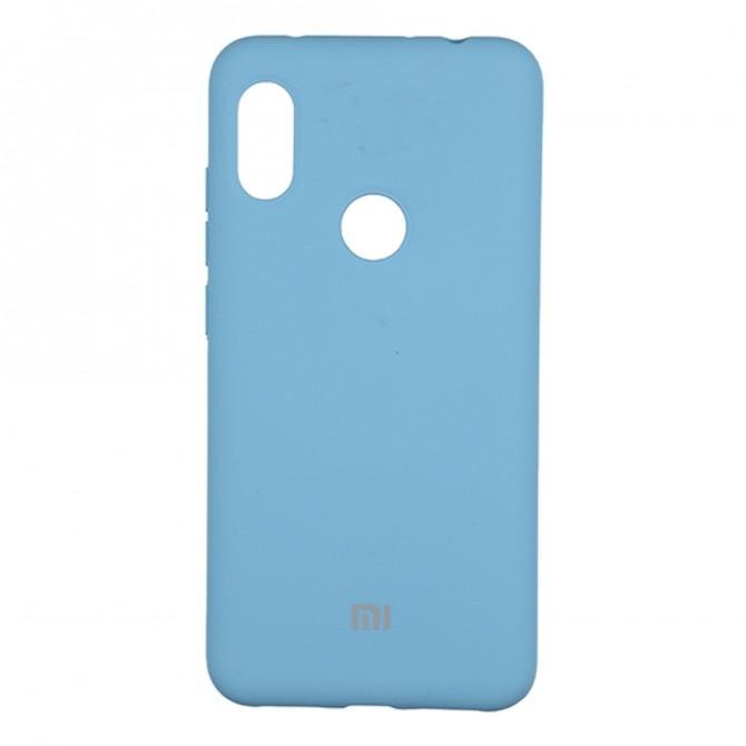 Чехол Soft Case для Xiaomi Redmi Note 5 Pro Ярко Синий FULL-1