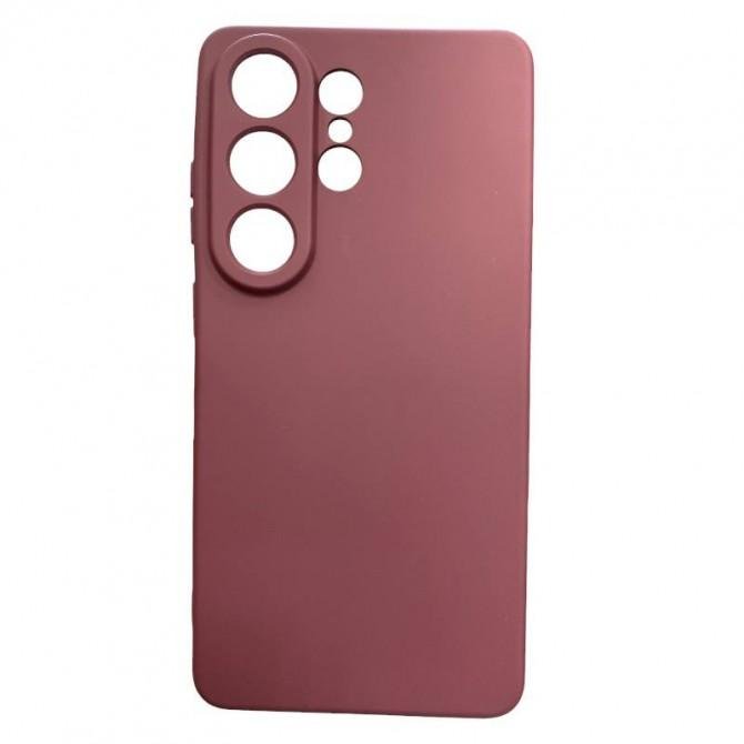 Чехол Original Soft Case Samsung Galaxy S26 Бордовый FULL
