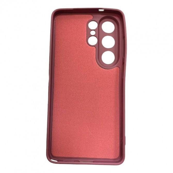 Чехол Original Soft Case Samsung Galaxy S26 Бордовый FULL-2