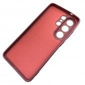Чехол Original Soft Case Samsung Galaxy S26 Бордовый FULL