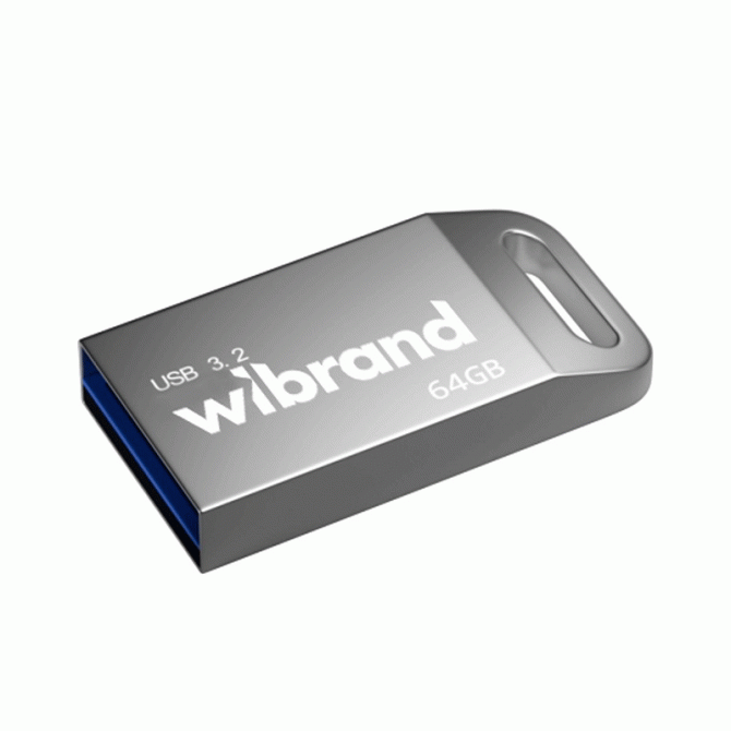Накопичувач Wibrand USB 3.2 Gen1 64Gb Ant Сірий