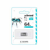 Накопичувач Wibrand USB 3.2 Gen1 64Gb Ant Сірий