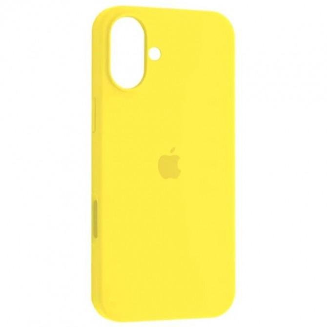 Силиконовый чохол для iPhone 17 Yellow FULL