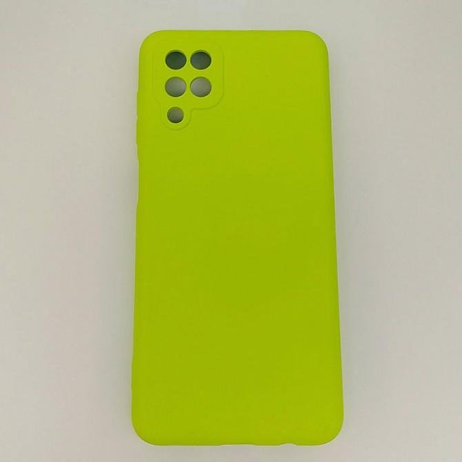 Чехол Original Soft Case Samsung A125 Galaxy A12 Ярео Зеленый FULL